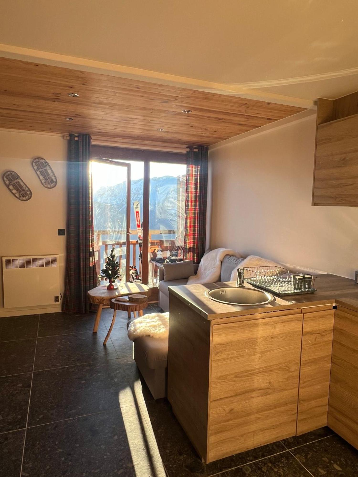 Stunning Apartment With Breathtaking View! Huez 外观 照片